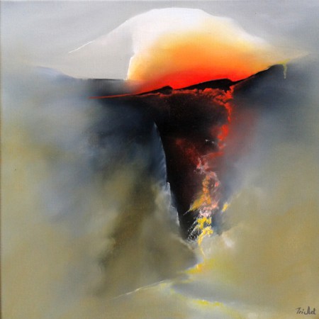 Reflet de soleil (50x50)